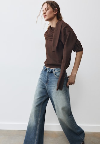 Pull-over Pull&Bear en marron