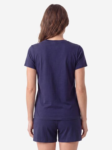 SCHIESSER Pajama 'Mix & Relax' in Blue