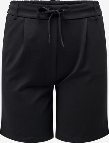 Regular Pantalon à plis ONLY Carmakoma en noir : devant