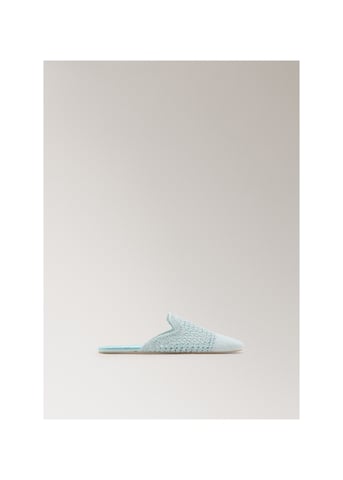 MANGO Slipper 'Mauk' in Blau