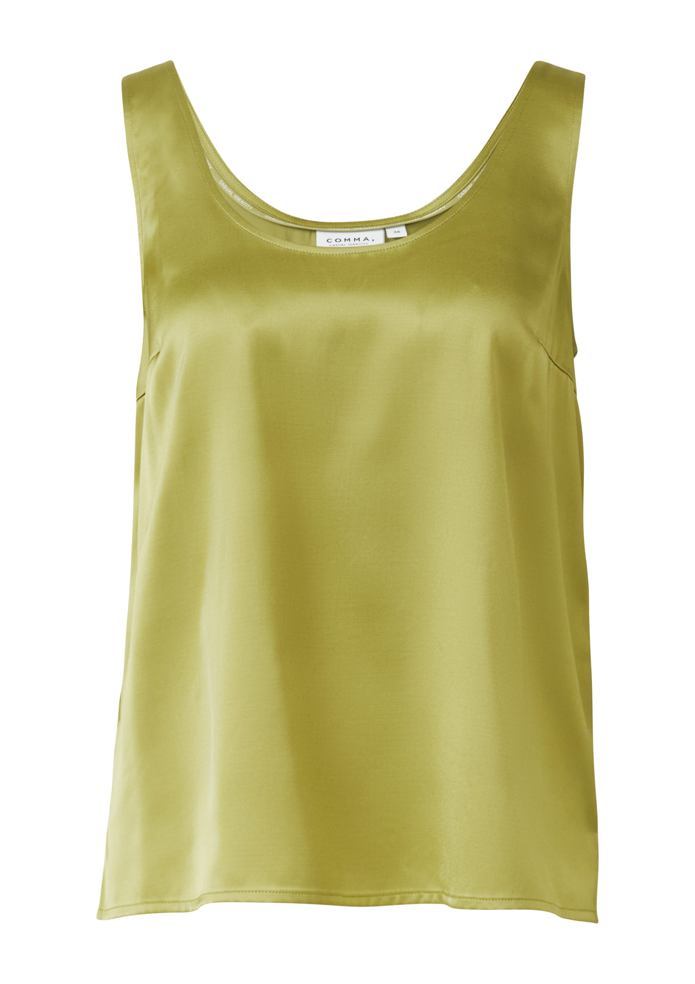 COMMA Blouse in Groen: voorkant