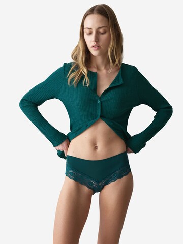 Slip ' Red Label Lovely Micro ' TRIUMPH en vert : devant