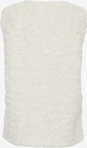 aleva Knitted Vest in White