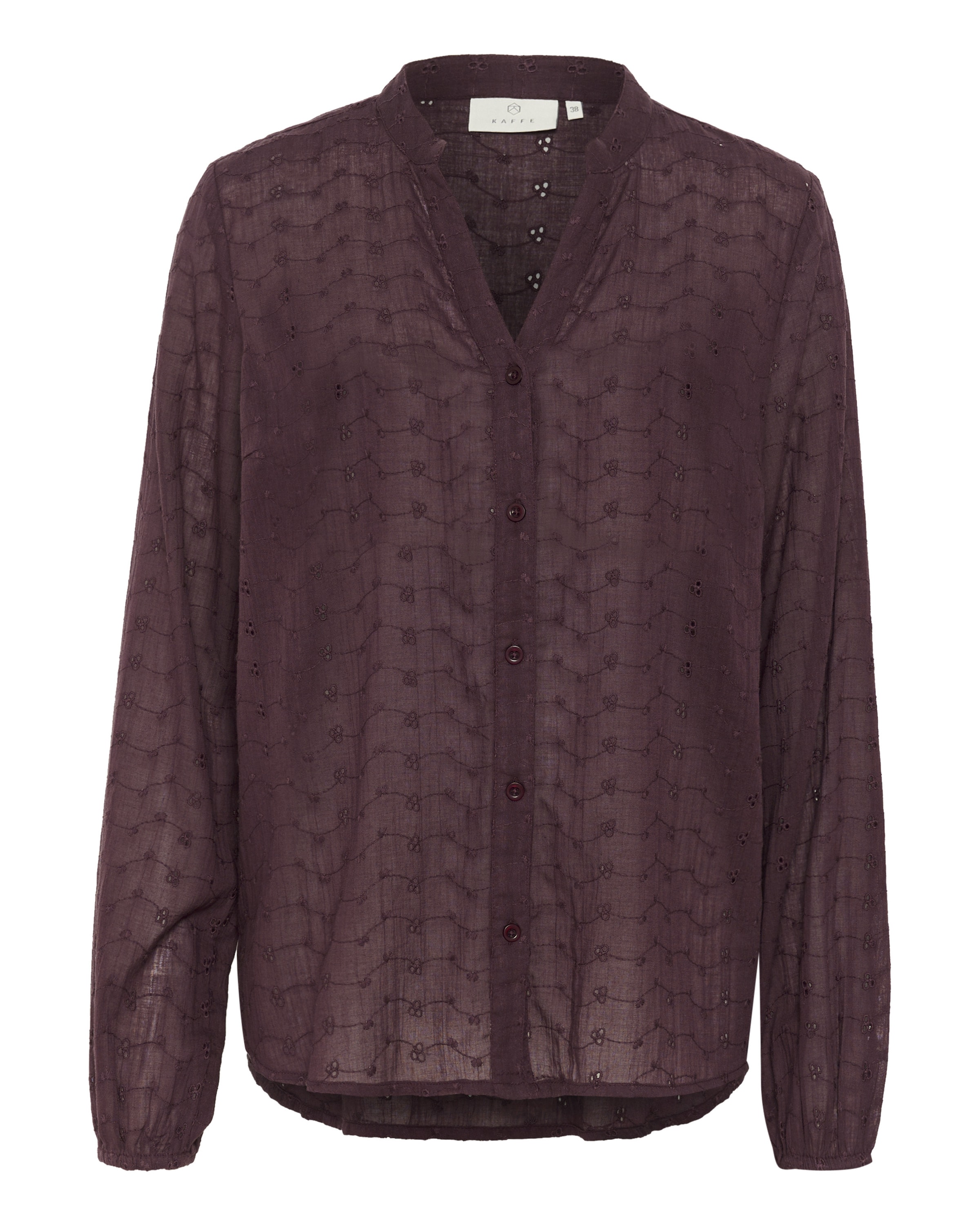 Kaffe Блузка 'KAMay' в Коричневый: спереди