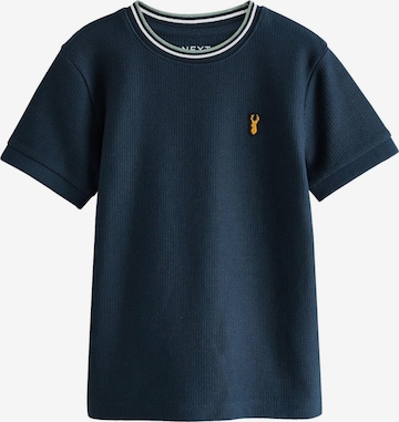 Next Shirt in Blau: Vorderseite