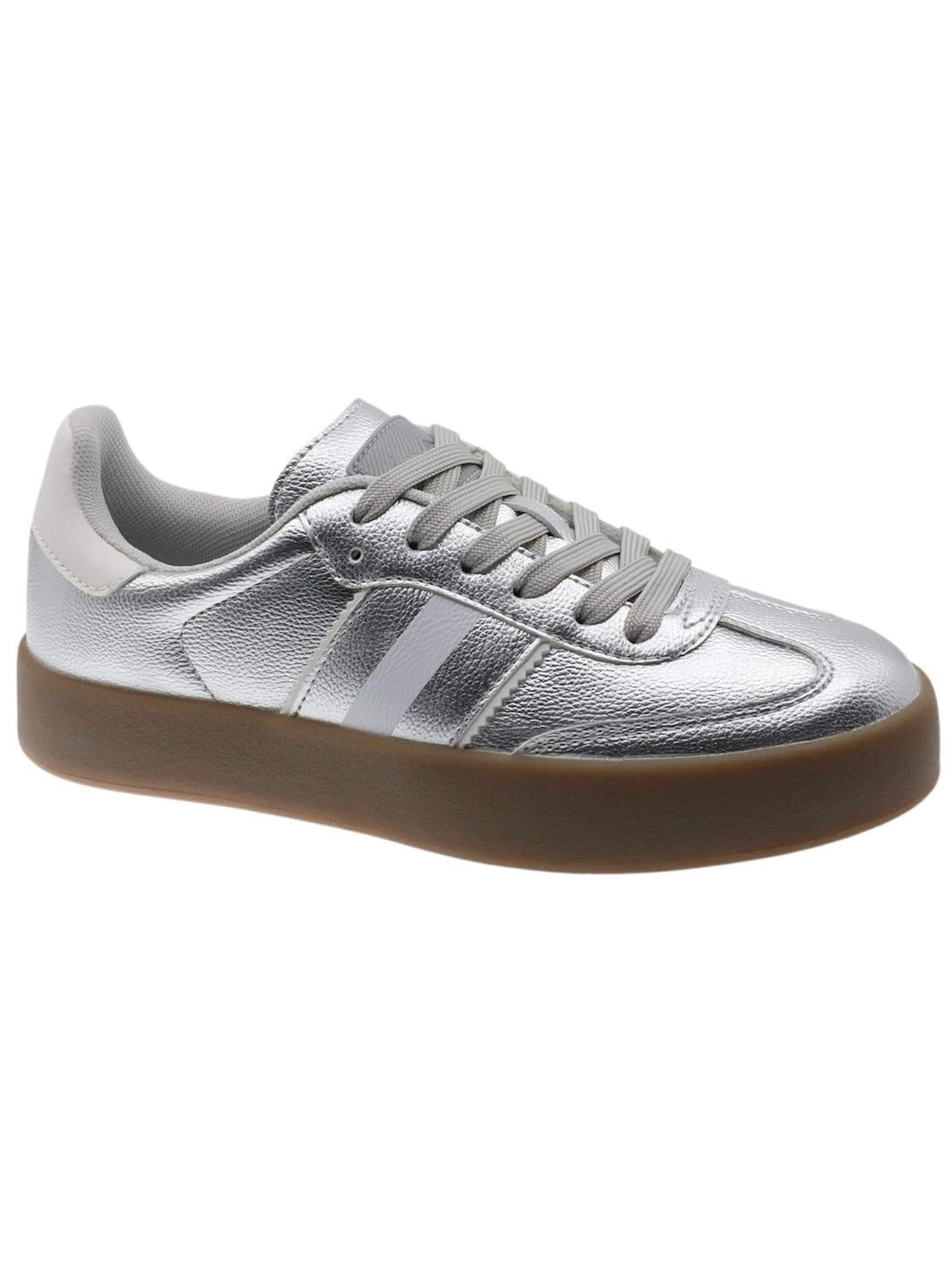 Beppi Sneaker low 'Casual Shoe'‌‌‌‌‌‌‌‌‌ in Silber: Vorderseite