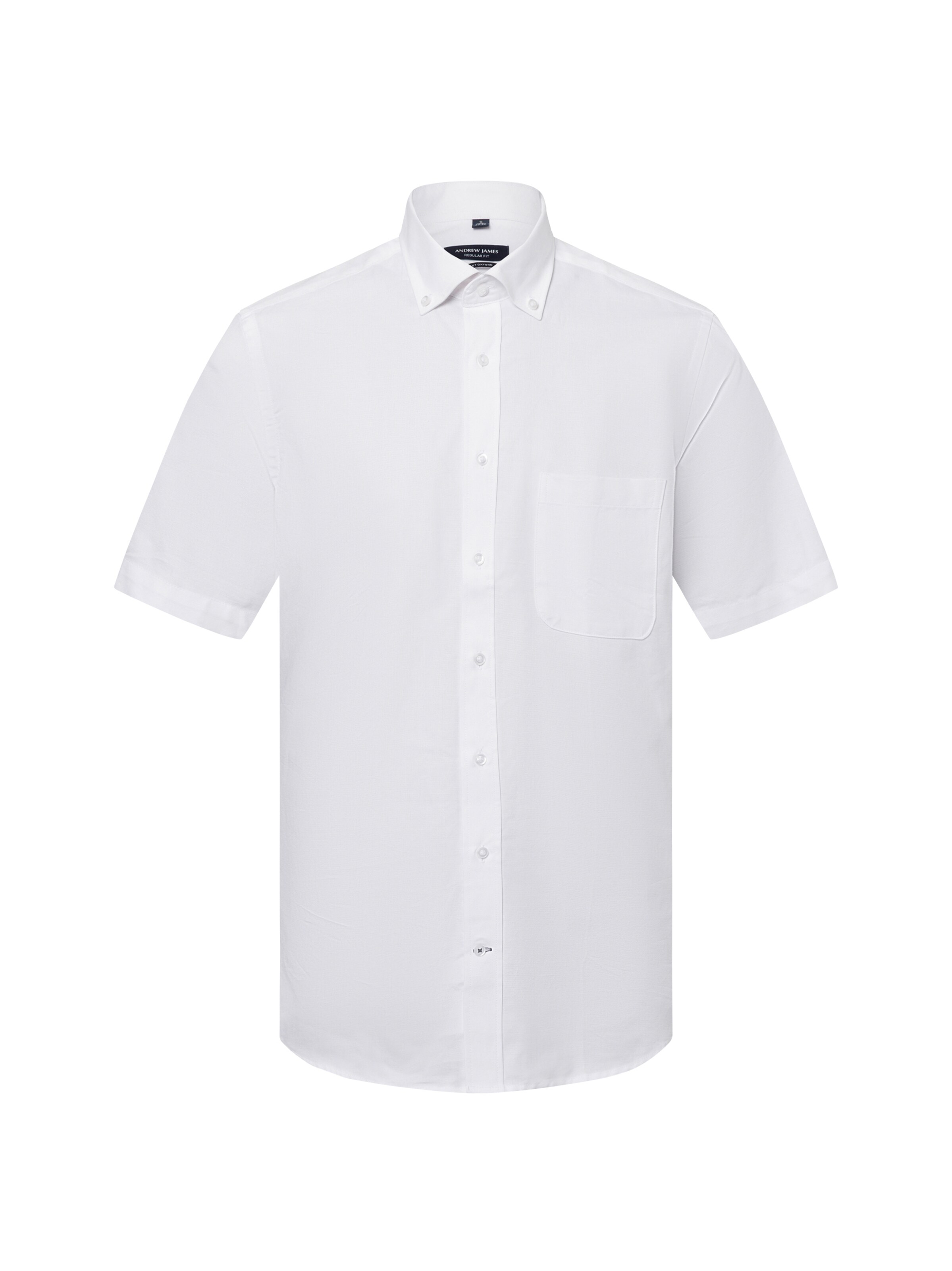Andrew James Hemd in Weiß: Vorderseite