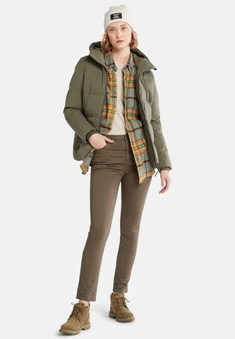 TIMBERLAND Skinny Broek in Groen