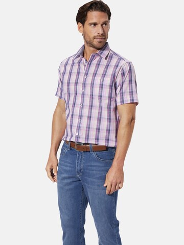 BABISTA Regular fit Overhemd 'Navor' in Lila