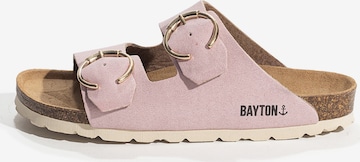 Bayton Pantoletter 'Atlas' i lilla: forside