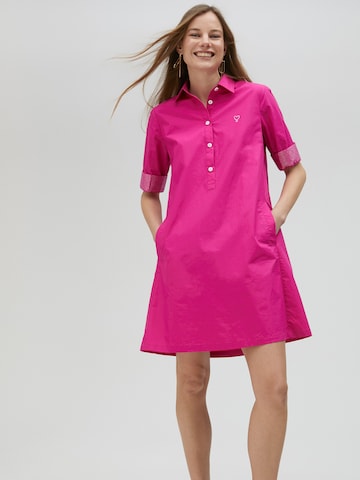Abito camicia di Lola Casademunt in lilla: frontale