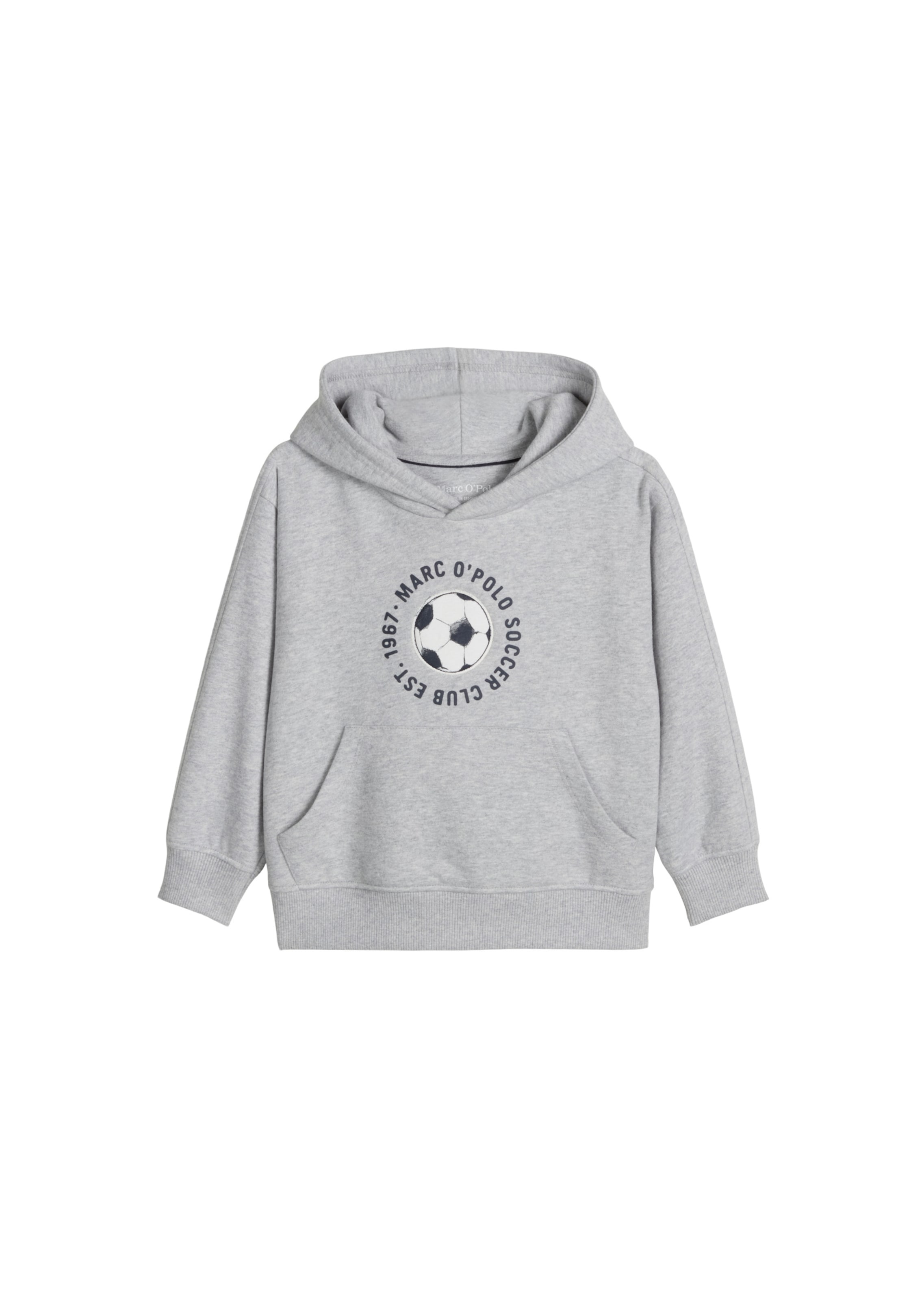Marc O'Polo Sweatshirt in Grey: front
