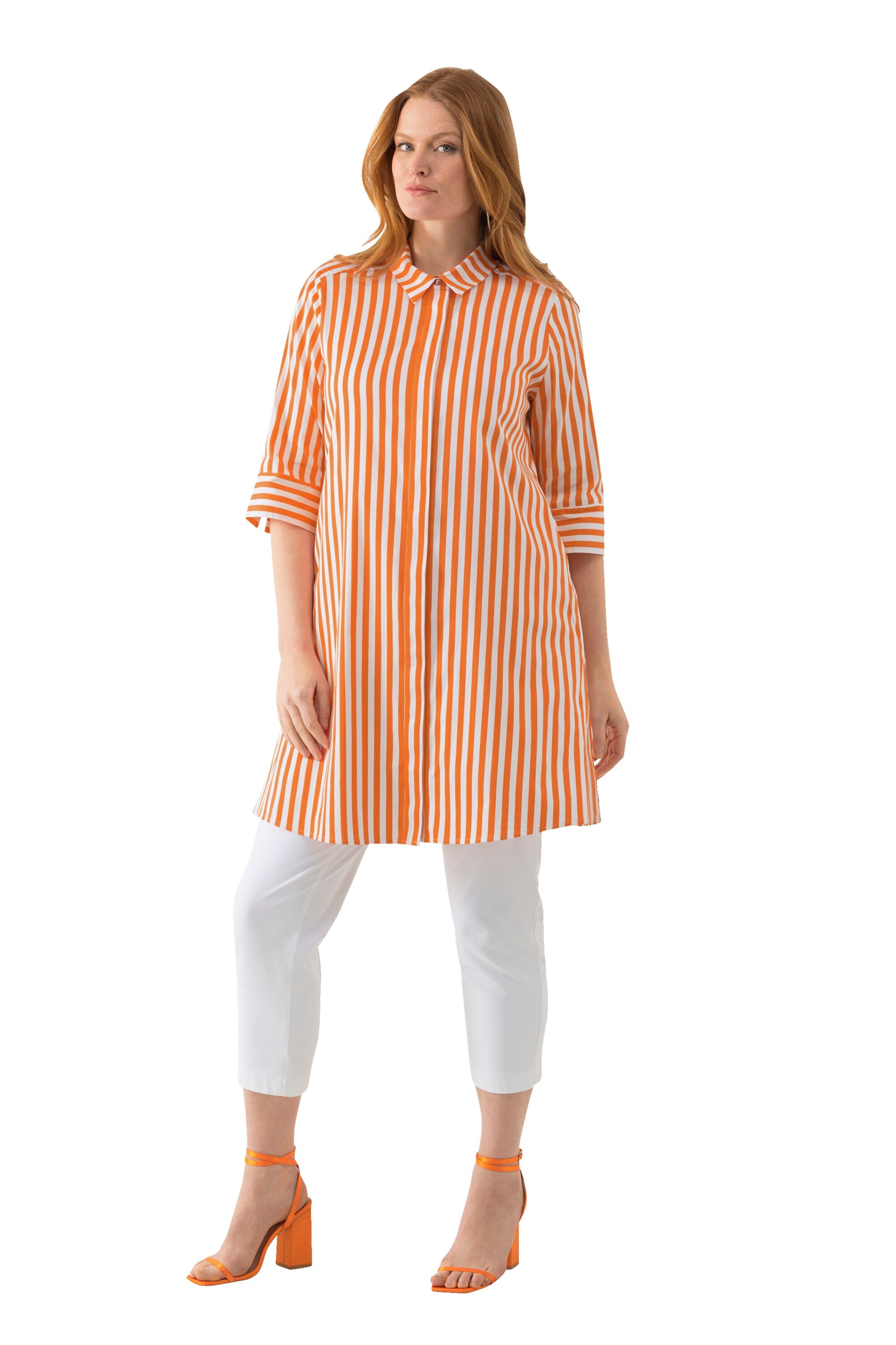 Ulla Popken Bluse in Orange
