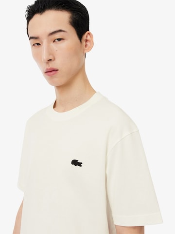 LACOSTE - Camisa em branco
