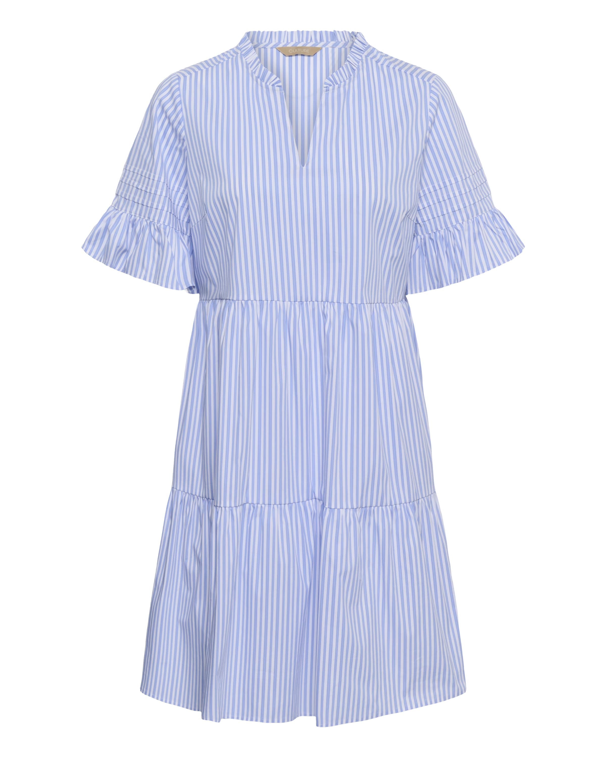 CULTURE - Vestido 'Plita Bj›rg' em azul: frente