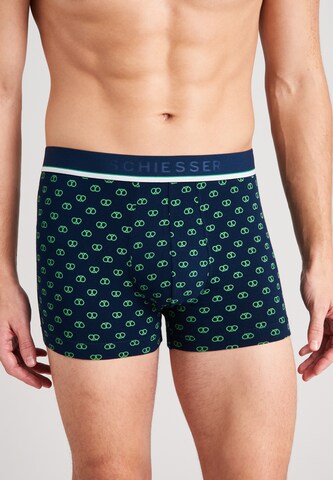 SCHIESSER Boxershorts '95/5' in Blauw