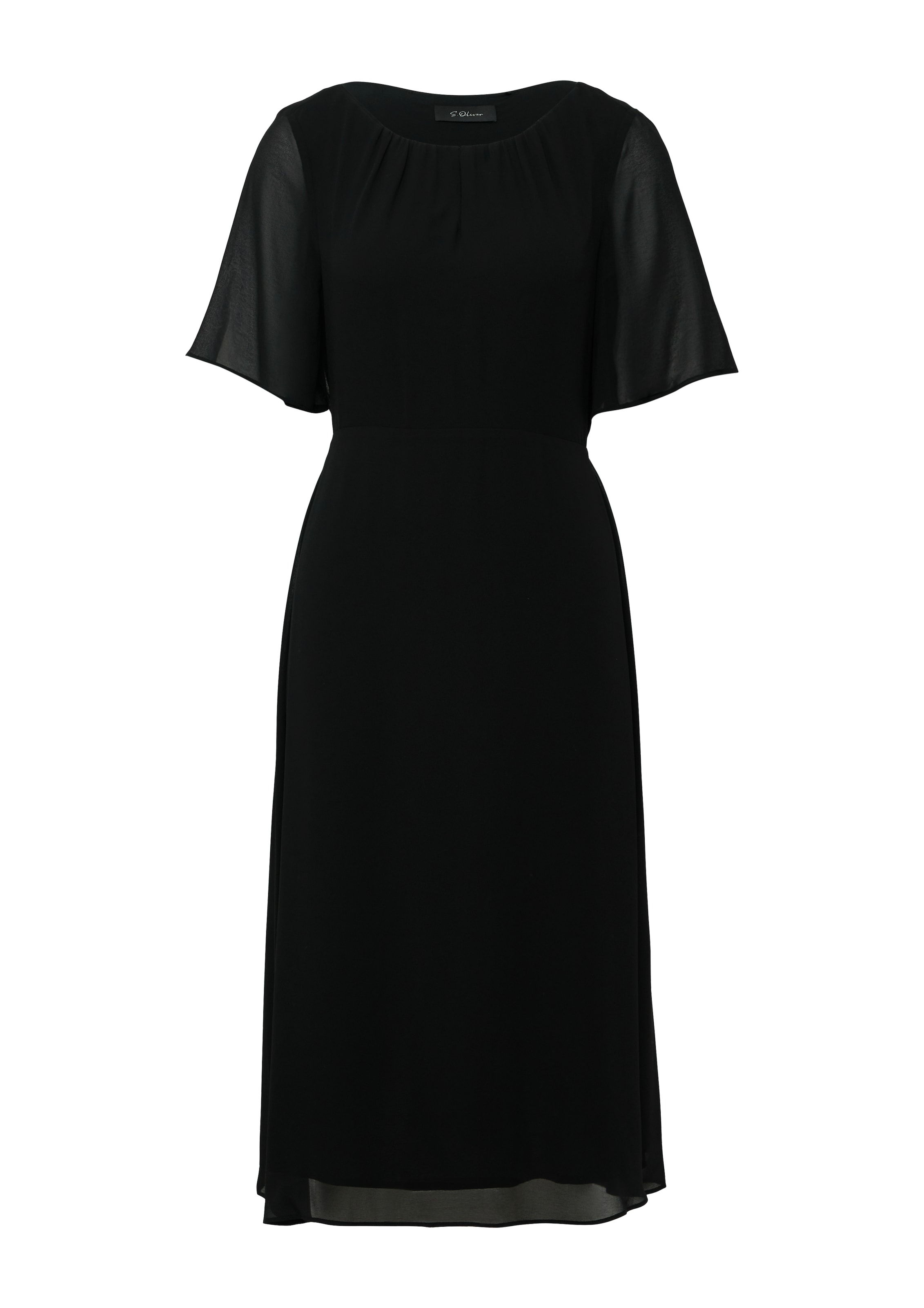 s.Oliver BLACK LABEL Jurk in Zwart: voorkant