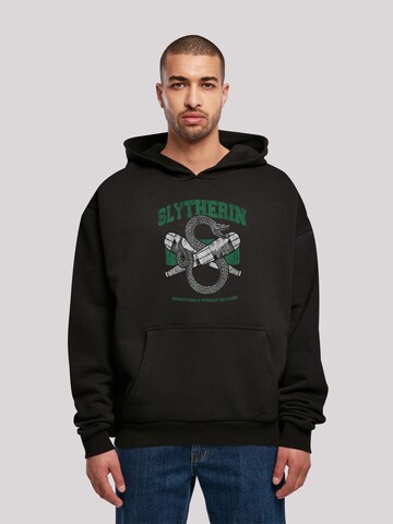F4NT4STIC Sweatshirt 'Harry Potter Slytherin' in Zwart: voorkant