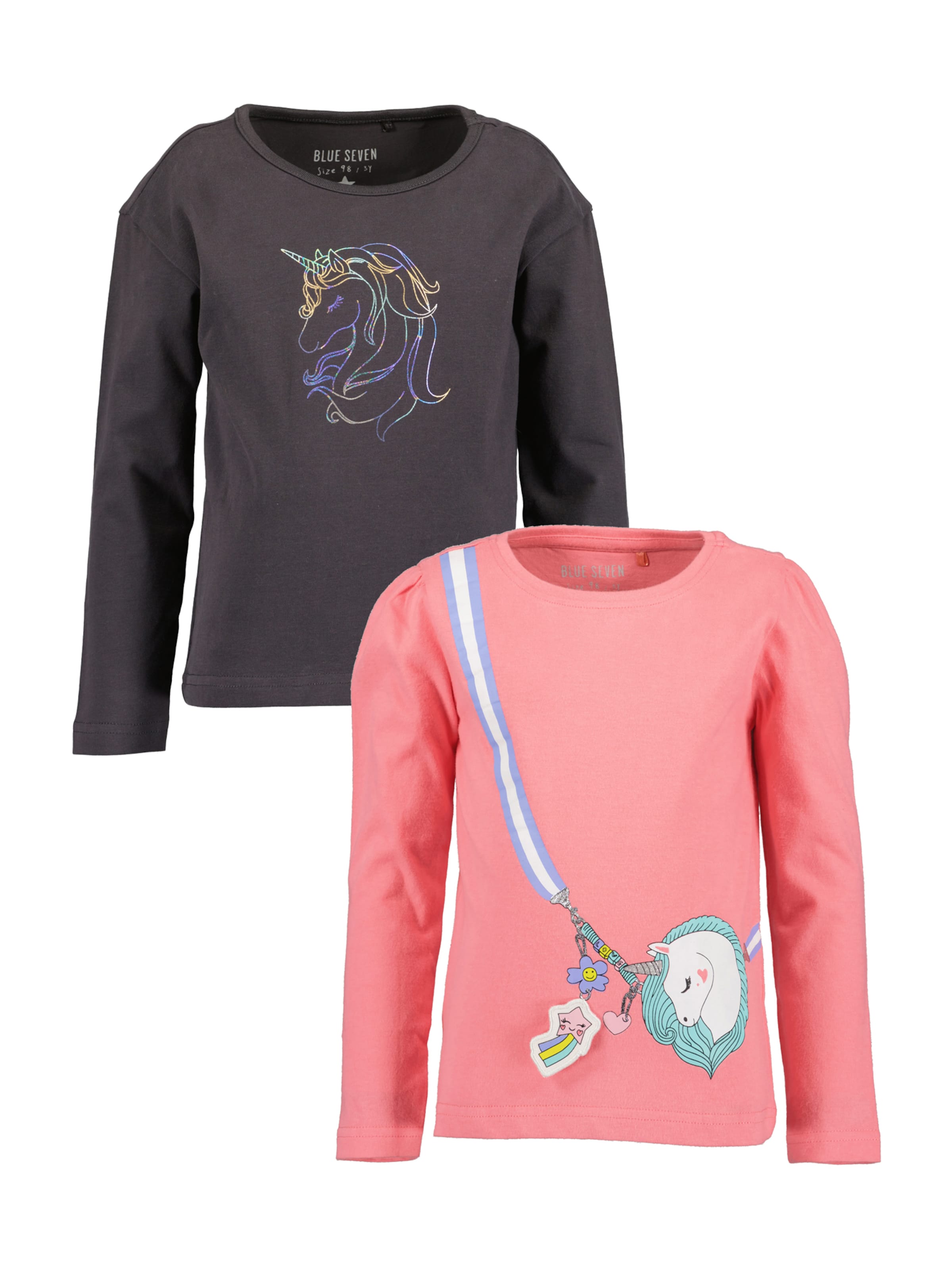 BLUE SEVEN - Camiseta en gris: frente