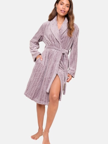 Peignoir long Lipsy en violet : devant