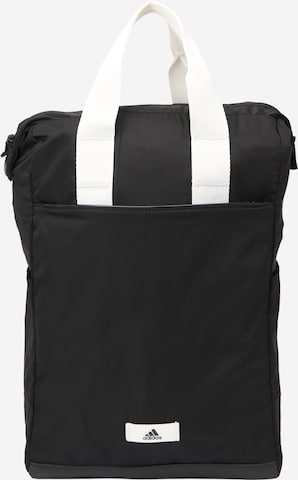 ADIDAS PERFORMANCE Sportovní batoh 'Classic Cinched Medium' – černá: přední strana