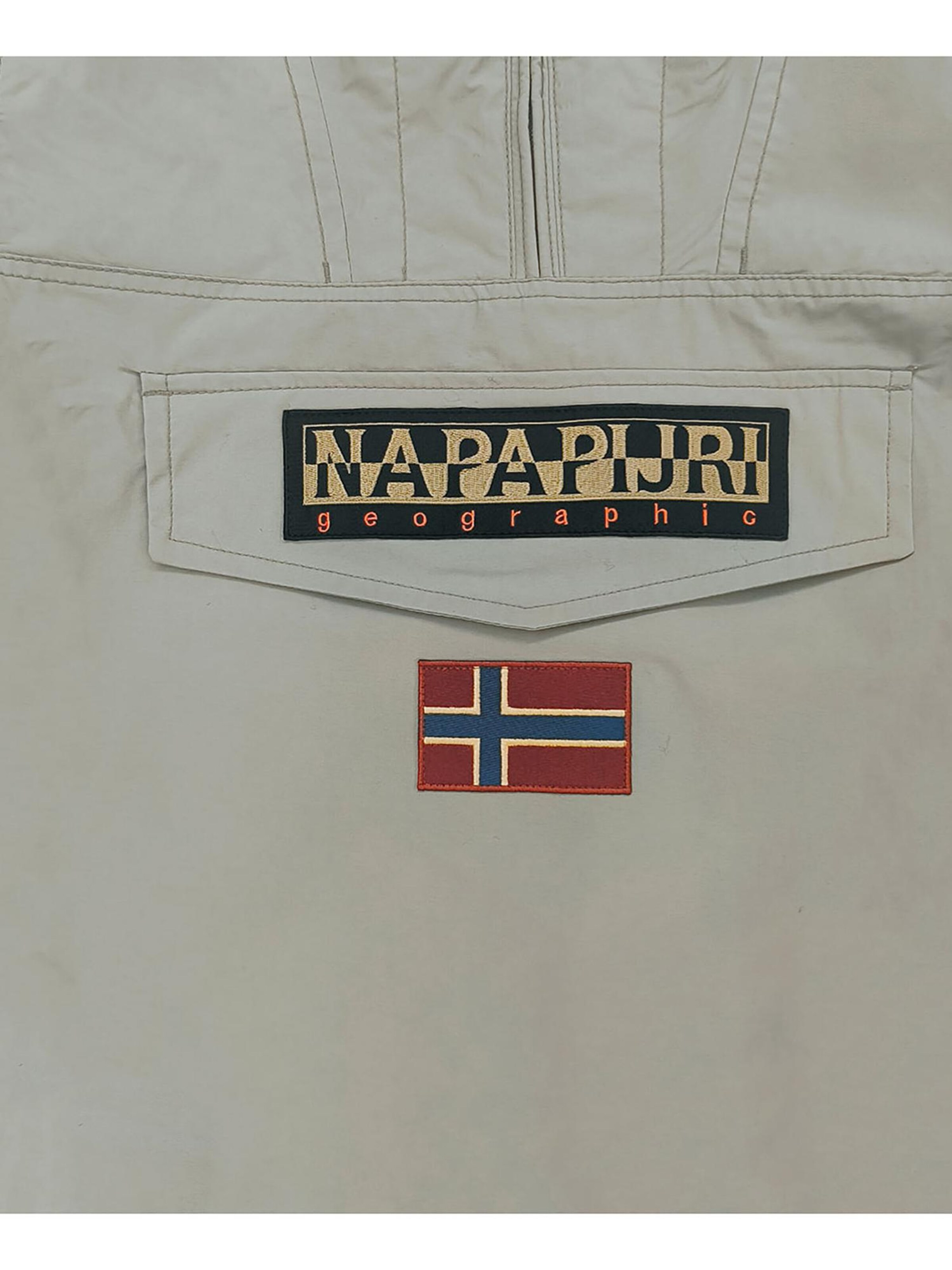 NAPAPIJRI Between-Season Jacket 'Rainforest Summer' in Grey