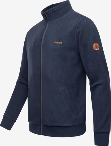 Ragwear Fleecejacke 'Trayne' in Blau