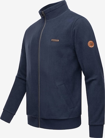 Ragwear Fleecejacke 'Trayne' in Blau