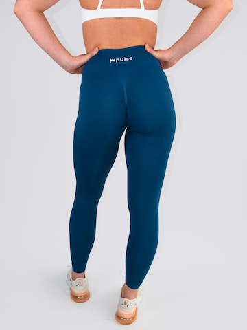 Impulse Fitwear Skinny Sports trousers 'Perfomance' in Blue