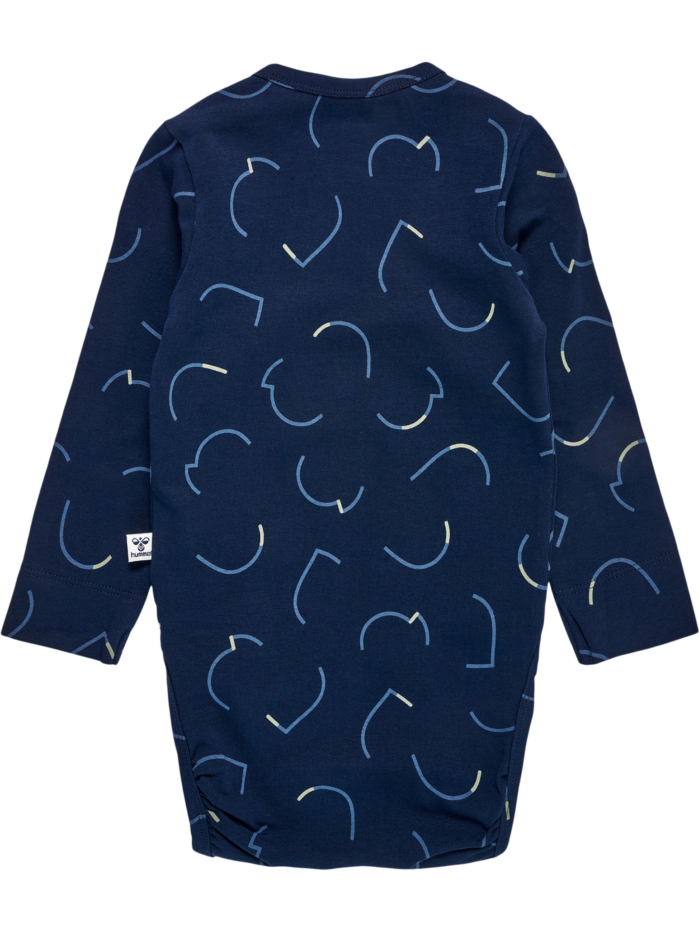 Hummel Rompertje/body 'Obi' in Blauw