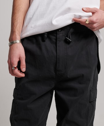 Superdry Loose fit Cargo Pants in Black