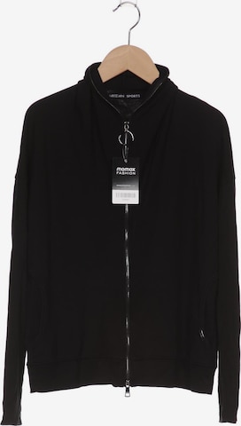 Marc Cain Sweatshirt & Zip-Up Hoodie in M in Black: front