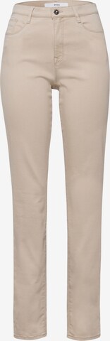 BRAX Regular Jeans 'Carola' in Beige: predná strana