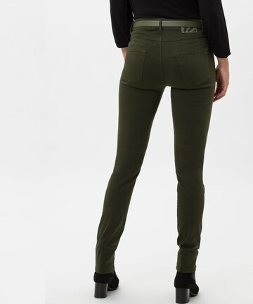 BRAX Skinny Jeans 'Ana' in Groen: terug