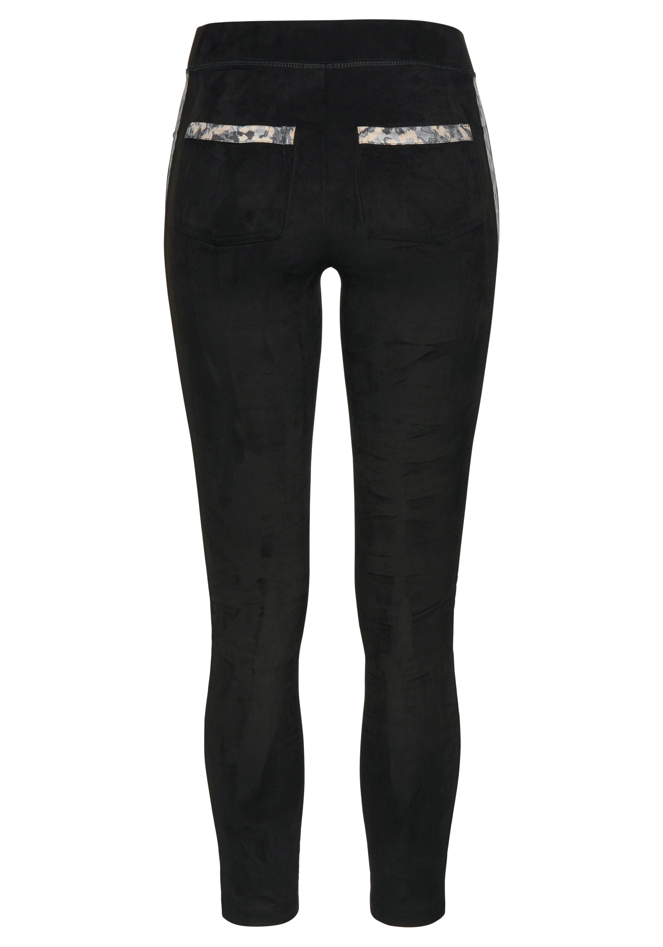 LASCANA Skinny Κολάν σε μαύρο