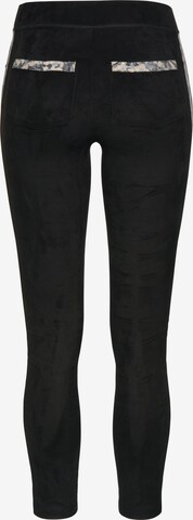 LASCANA - Skinny Leggings em preto