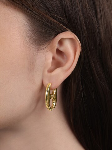 Boucles d'oreilles JOOP! en or : devant