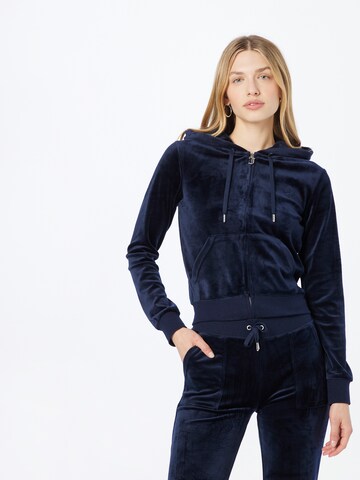 Juicy Couture - Sudadera con cremallera 'Robertson' en azul: frente
