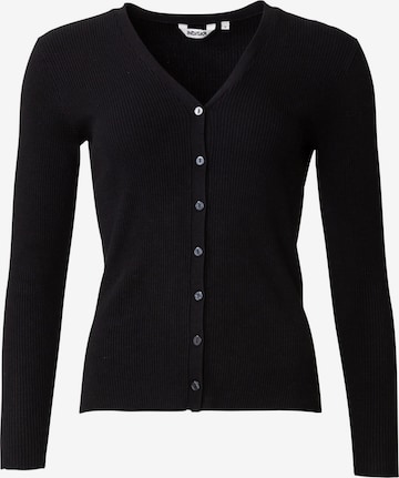 Indiska Knit Cardigan 'Vera' in Black: front