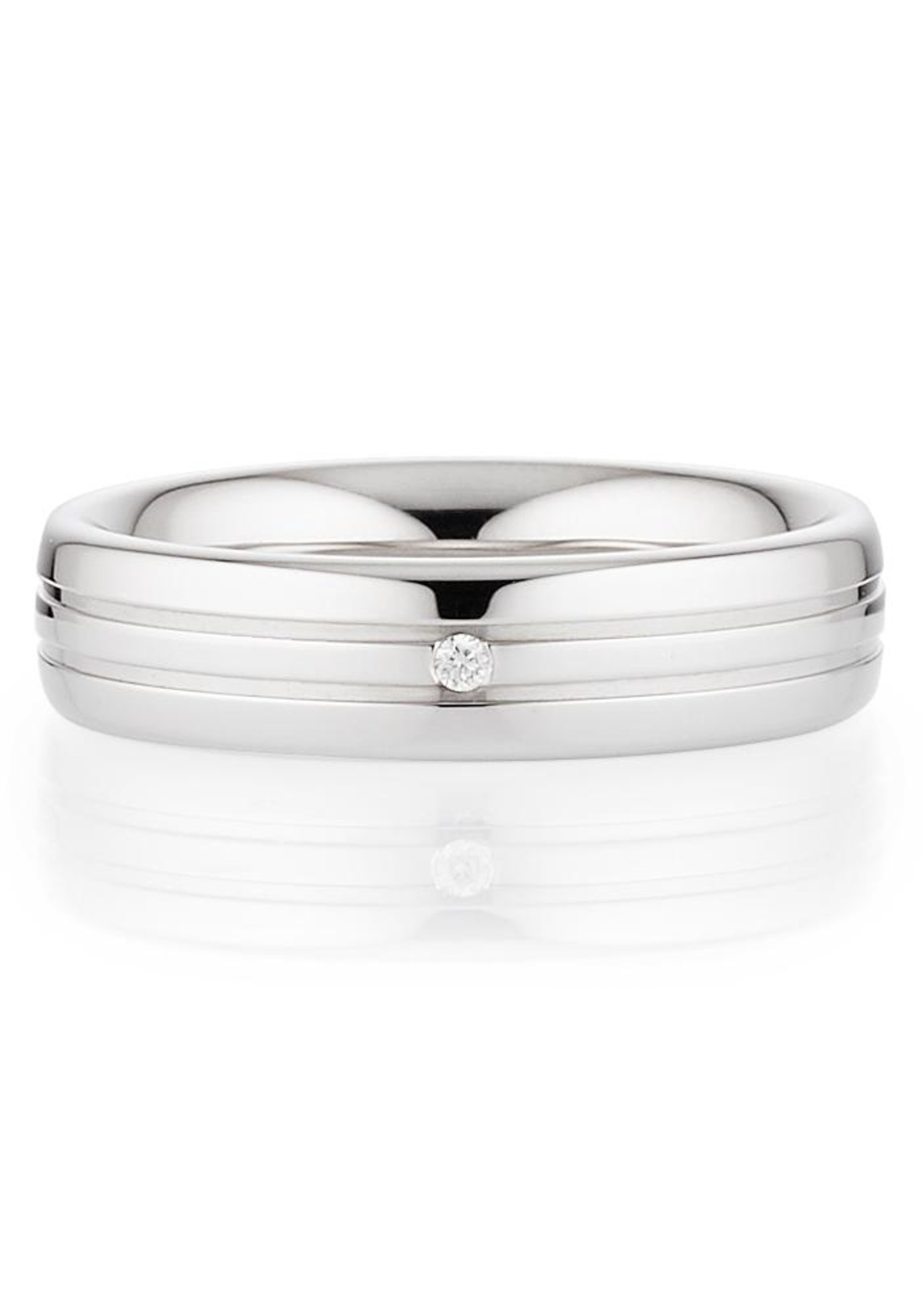 Bruno Banani Ring in Silver: front