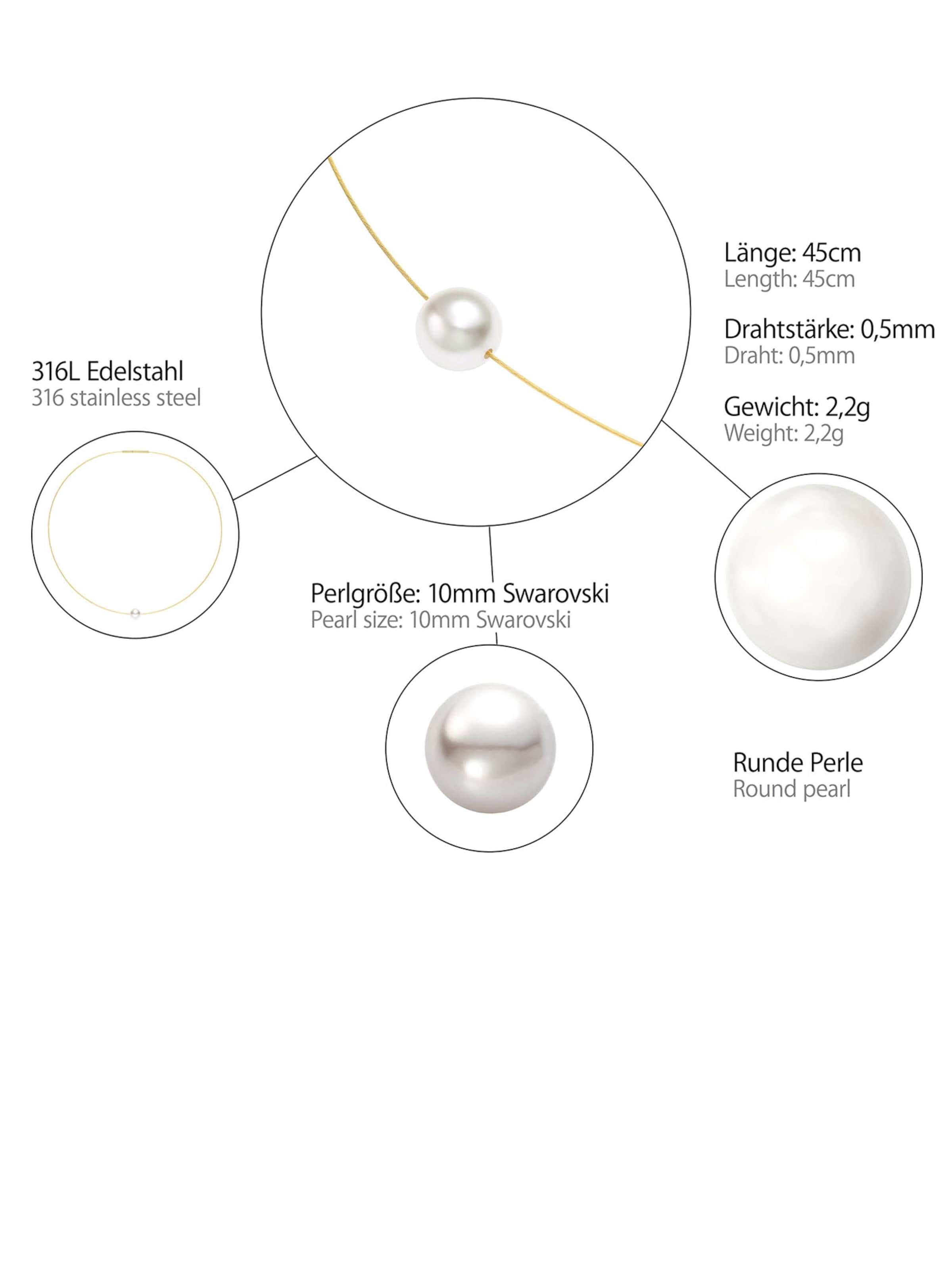 Heideman Kette in Weiß