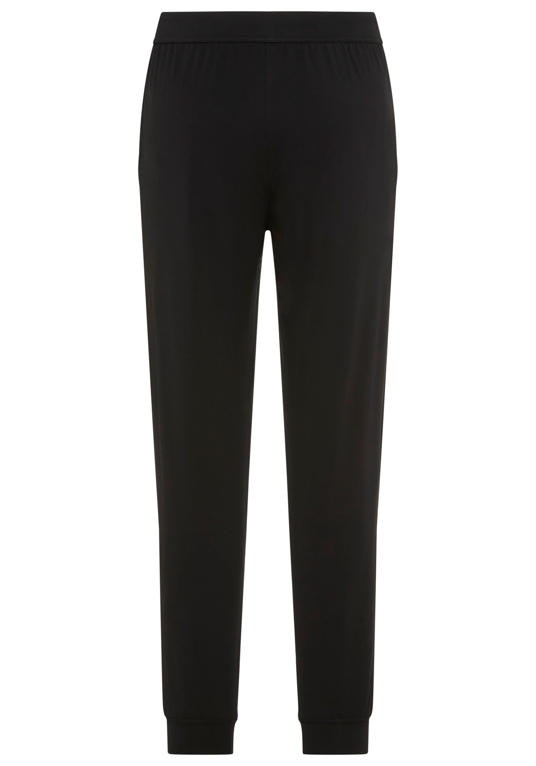 BOSS Regular Pyjamahose in Schwarz