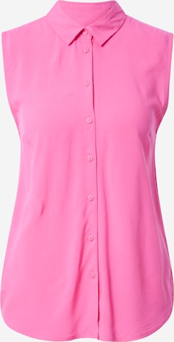 Camicia da donna 'Main To' di ICHI in rosa: frontale