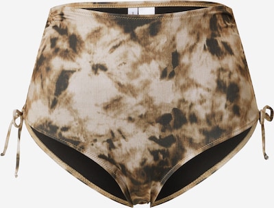 Samsoe Samsoe Bas de bikini 'Gytea' en brun foncé / marron chiné / gris clair / noir, Vue avec produit