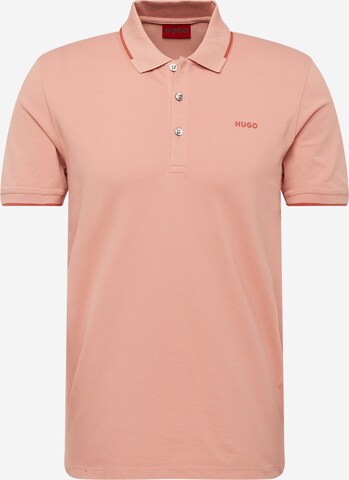 HUGO Shirt 'Dinoso' in Rood: voorkant