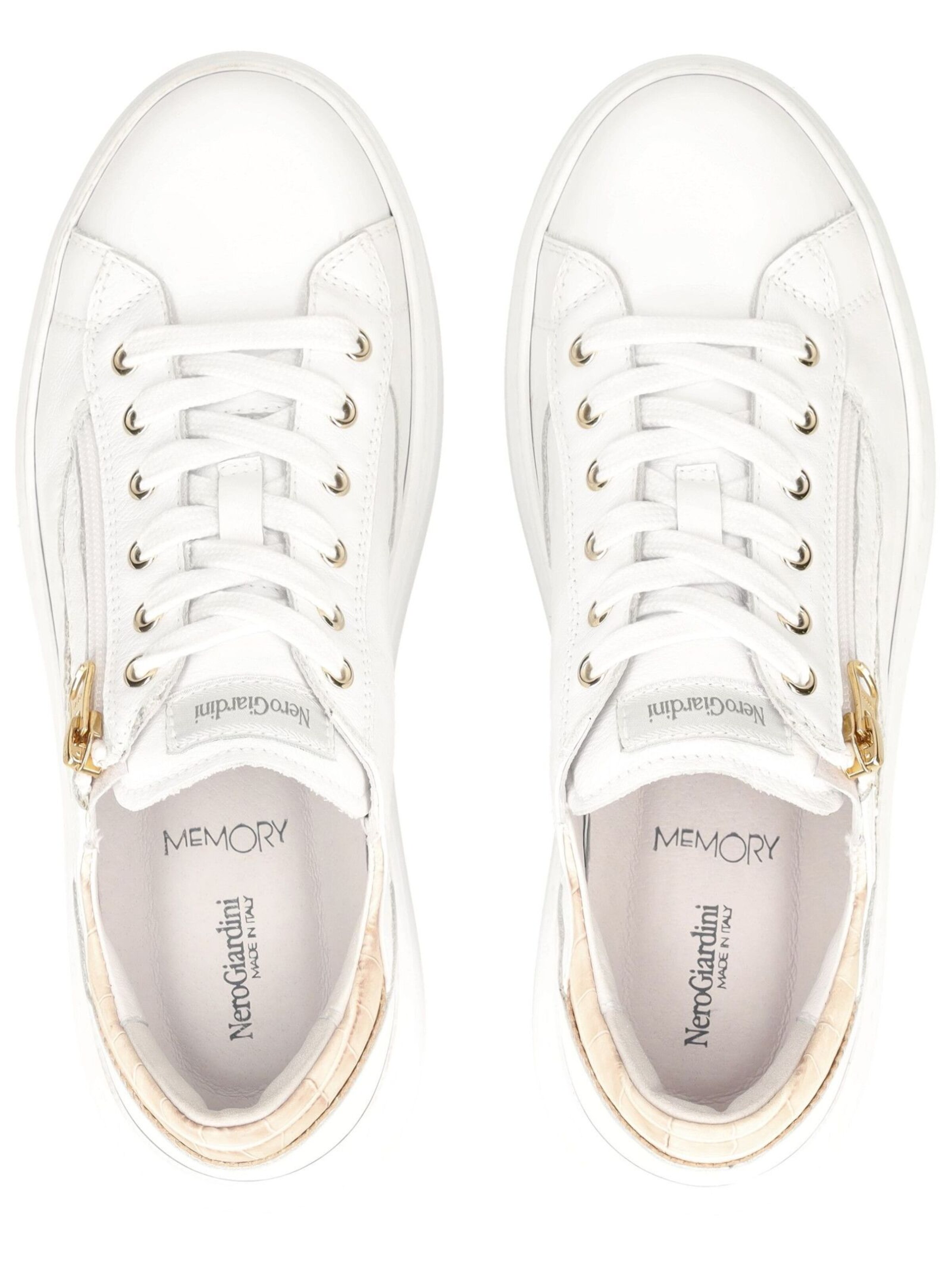 Sneaker bassa di Nero Giardini in bianco