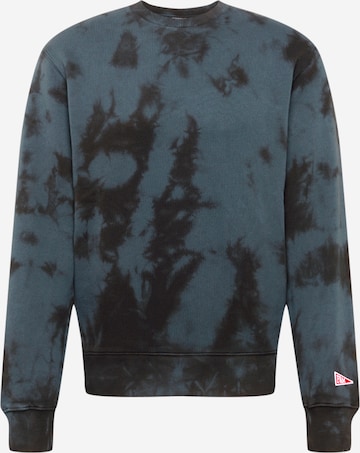 FRANKLIN & MARSHALL Sweatshirt in Zwart: voorkant