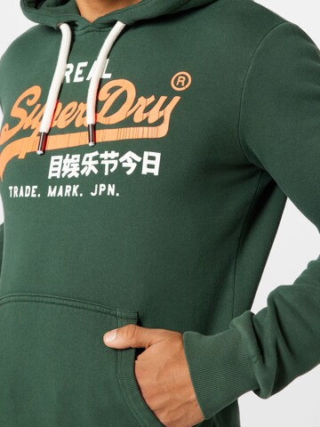 Superdry Sweatshirt i grön