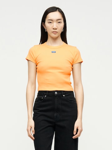 HUGO Póló - narancs: elől