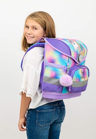 Belmil Set: Schulranzen in Mischfarben: Vorderseite